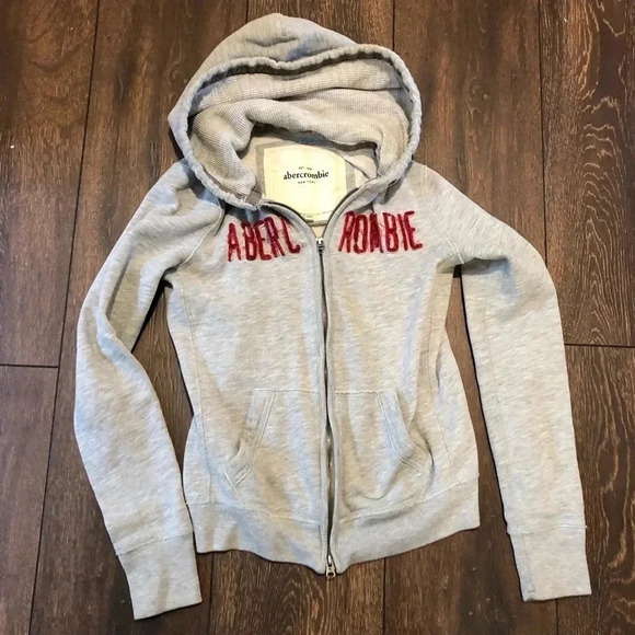 Abercrombie & Fitch Other - Abercrombie & Fitch grey zip up hoodie